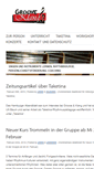 Mobile Screenshot of groove-klang.de